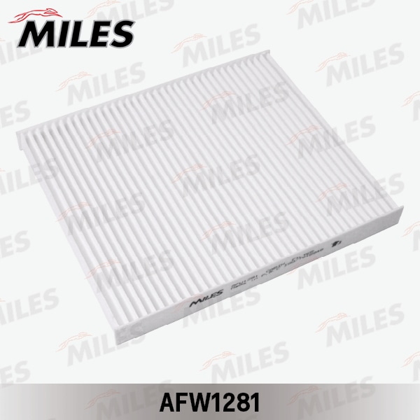 MILES AFW1281 Фильтр салона SUZUKI Jimny III (FJ) 98- (FILTRON K1299 MANN CU2129) AFW1281