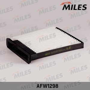 MILES AFW1298 Фильтр салона NISSAN TIIDA 07- (FILTRON K1317 MANN CU22007) AFW1298
