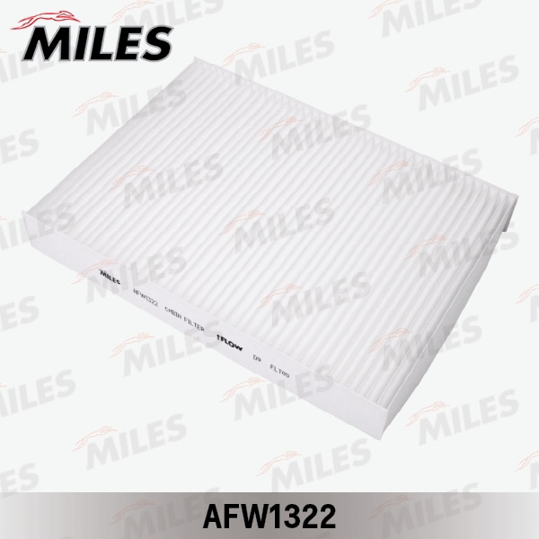MILES AFW1322 Фильтр салона NISSAN QASHQAI 14-
