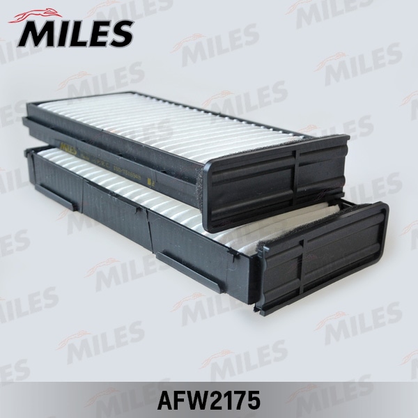 MILES AFW2175 Фильтр салона MITSUBISHI COLT/CARISMA/PAJERO SPORT/SPACE STAR (упак.2шт.)