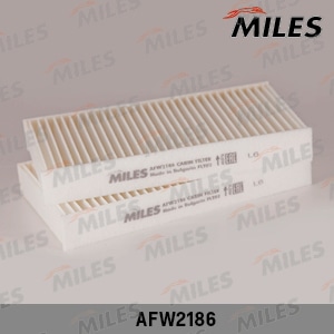 MILES AFW2186 Фильтр салона HONDA CIVIC 02/01- (упак.2шт.)