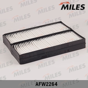 MILES AFW2264 Фильтр салона (упаковка 2шт.) HYUNDAI SANTA FE 03- (FILTRON K1280-2X, MANN CU2542-2) AFW2264