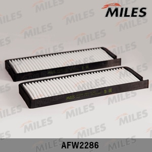 MILES AFW2286 Фильтр салона SSANGYONG REXTON (упак.2шт.)
