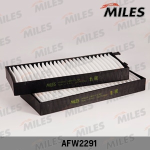 MILES AFW2291 Фильтр салона SSANGYONG ACTYON/KYRON 05- (упак.2шт.)