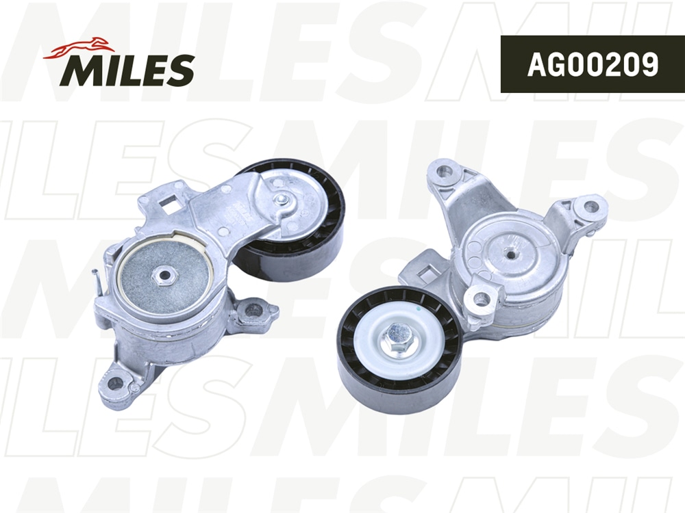 MILES AG00209 Натяжитель ремня приводного CITROEN C4/C5/C8/JUMPY/PEUGEOT 307/407 1.8/2.0/2.2
