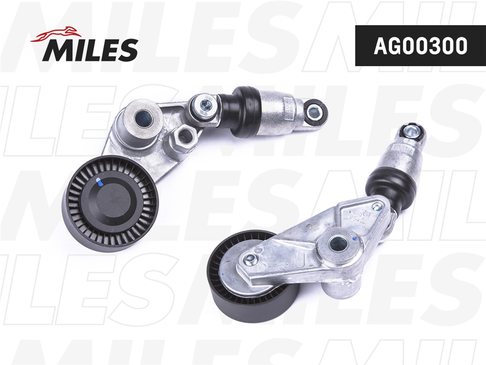 MILES AG00300 Натяжитель поликлин.ремня с роликом