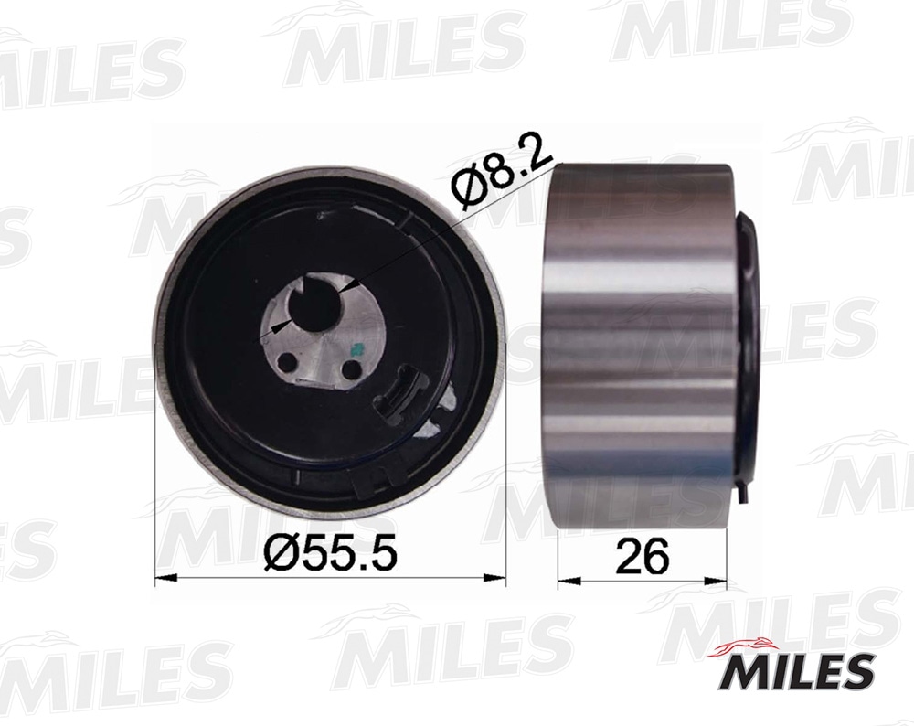 MILES AG02028 Ролик ремня ГРМ FIAT DOBLO/PUNTO 1.2/1.4 01-