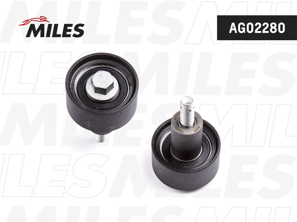 MILES AG02280 Ролик ремня ГРМ VAG 1.0-1.4 11-  AG02280