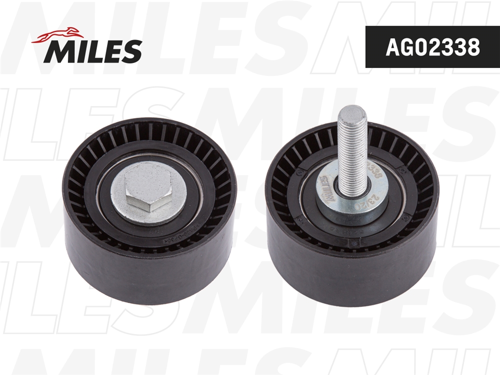 MILES AG02338 Ролик ремня ГРМ обводной Great Wall Hover H5 AG02338
