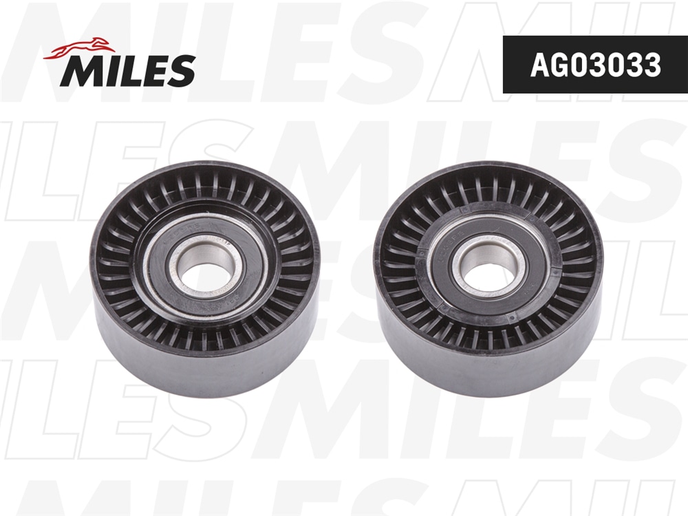 MILES AG03033 Ролик ремня приводного TOYOTA AVENSIS/RAV 4/COROLLA 1.4-1.9