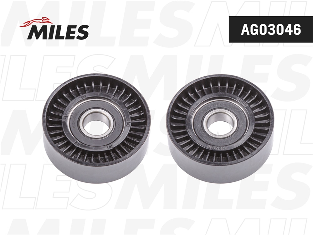 MILES AG03046 Ролик ремня приводного VAG 1.4-2.0 95-07
