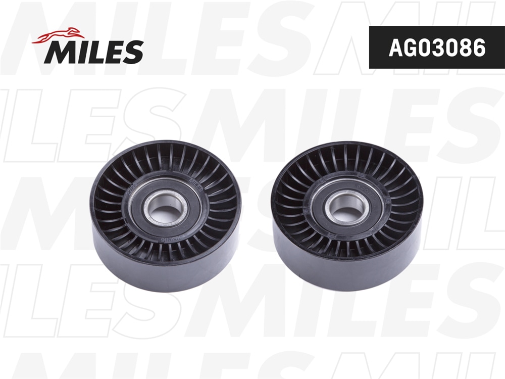 MILES AG03086 Ролик ремня приводного MB M272/M274
