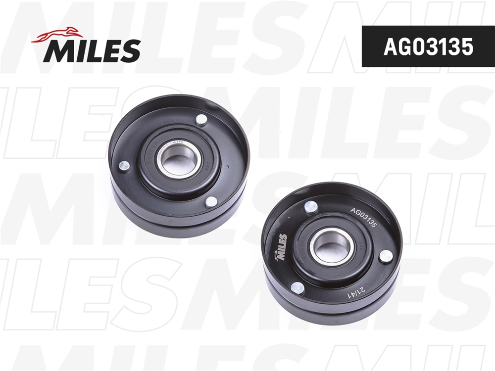 MILES AG03135 Ролик ремня приводного VAG 1.4-1.6 16V AG03135
