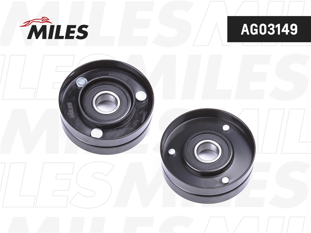 MILES AG03149 Ролик ремня приводного AUDI A4/A6/A8/VW PASSAT 2.4-2.9