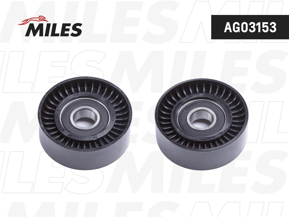 MILES AG03153 Ролик ремня приводного VOLVO S40/60/70/81