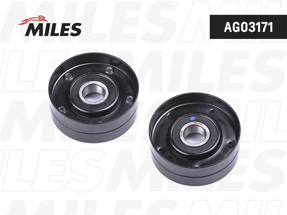 MILES AG03171 Ролик ремня приводного OPEL ASTRA G/CORSA D 1.2/1.5 AG03171