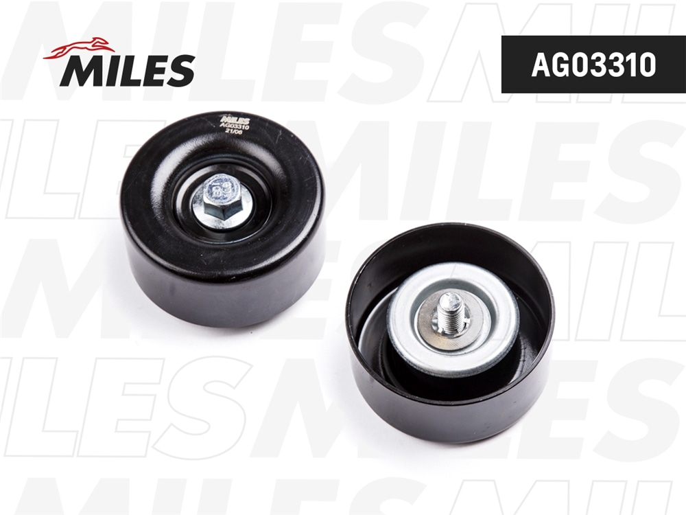 MILES AG03310 Ролик ремня приводного NISSAN TEANA 08-/MURANO 07- AG03310