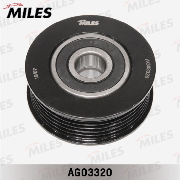 MILES AG03320 Ролик ремня приводного MAZDA 3/6/CX-5 1.8/2.0/2.3 07-