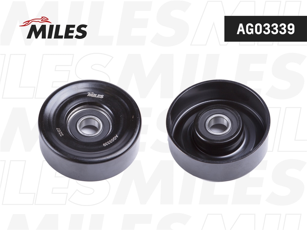 MILES AG03339 Ролик ремня приводного HYUNDAI SANTA FE/KIA MAGENTIS 2.7 05-