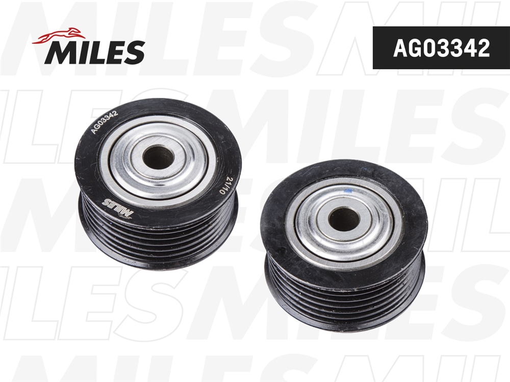 MILES AG03342 Ролик ремня приводного MITSUBISHI 1.8-2.4 08-