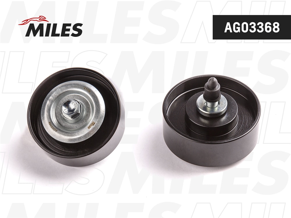 MILES AG03368 Ролик ремня приводного TOYOTA 2.5D-3.0D 00- AG03368
