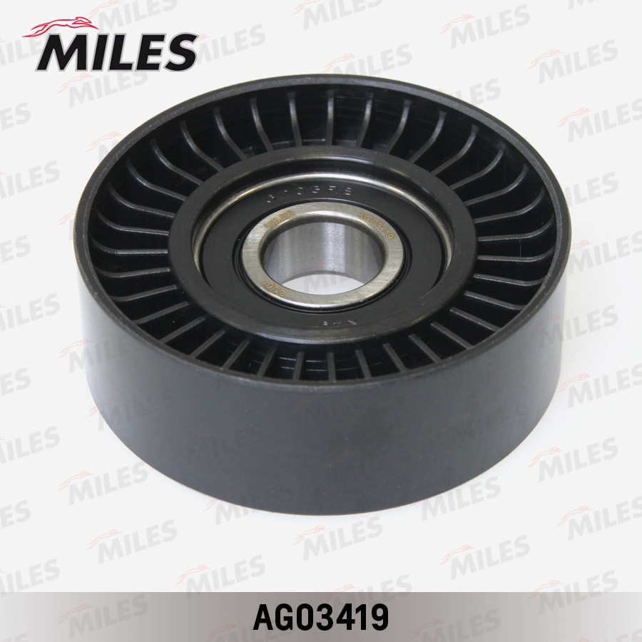 MILES AG03419 Ролик ремня приводного TOYOTA AURIS/YARIS 1.3 07-