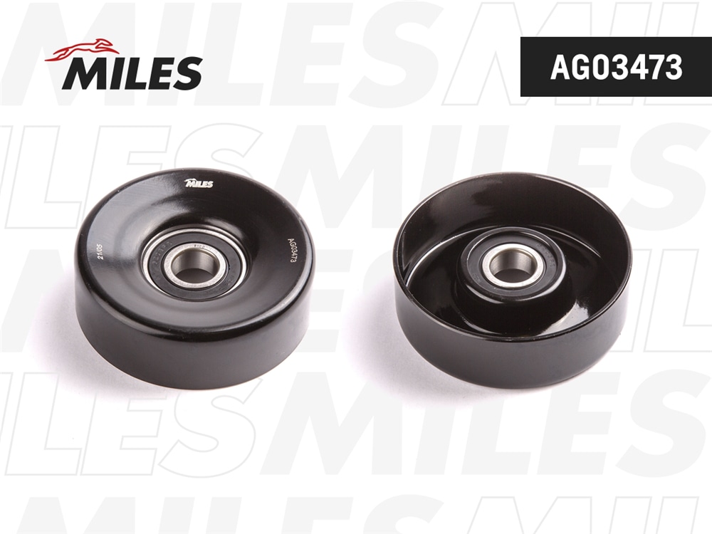 MILES AG03473 Ролик ремня приводного Buick/Chevrolet/Chrysler/FORD USA AG03473