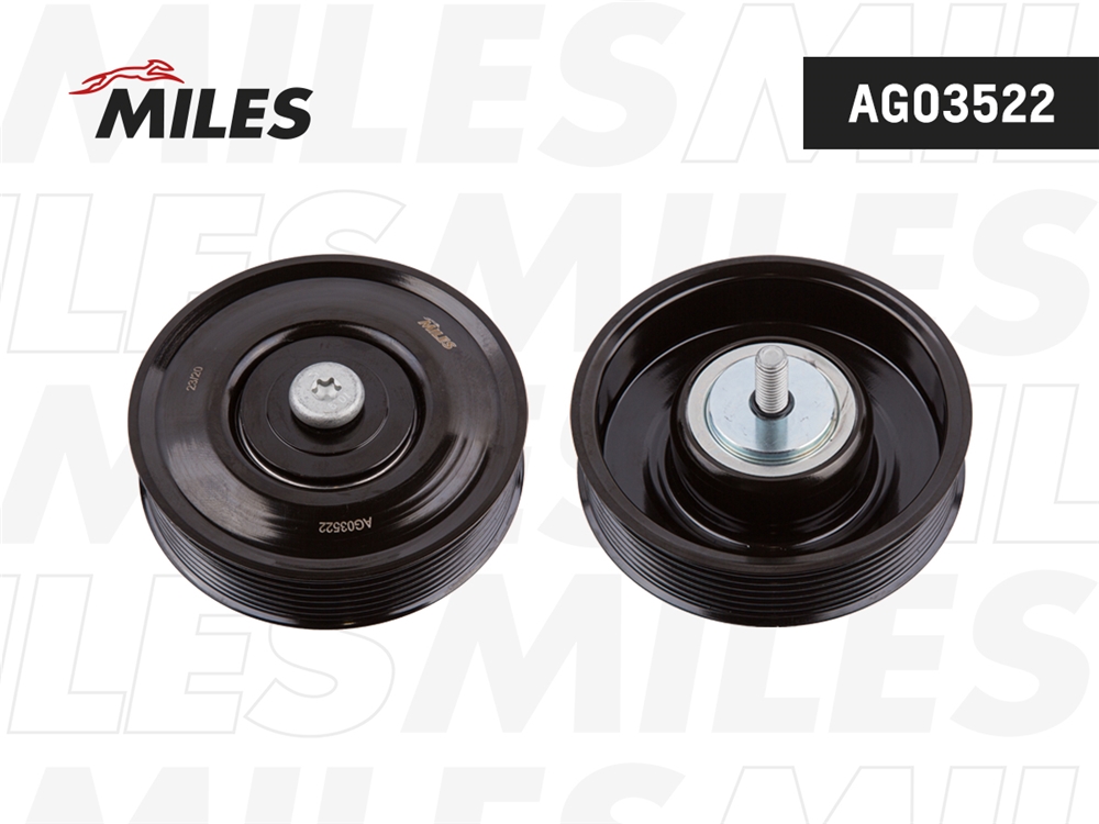 MILES AG03522 Ролик ремня приводного GEELY ATLAS