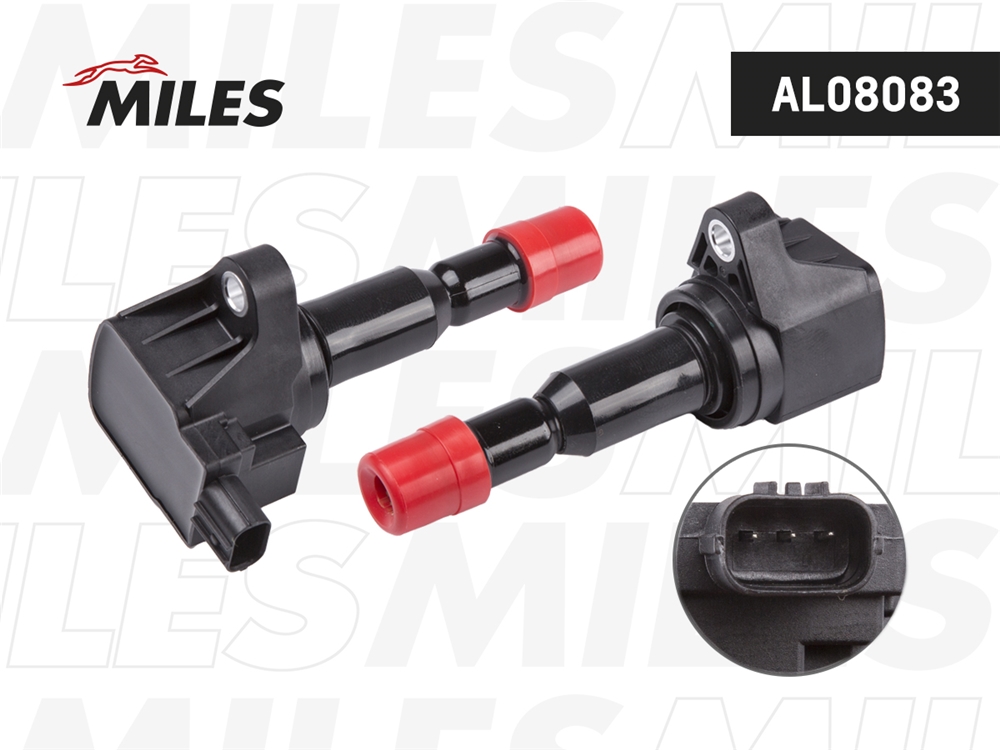 MILES AL08083 Катушка зажигания HONDA JAZZ -08