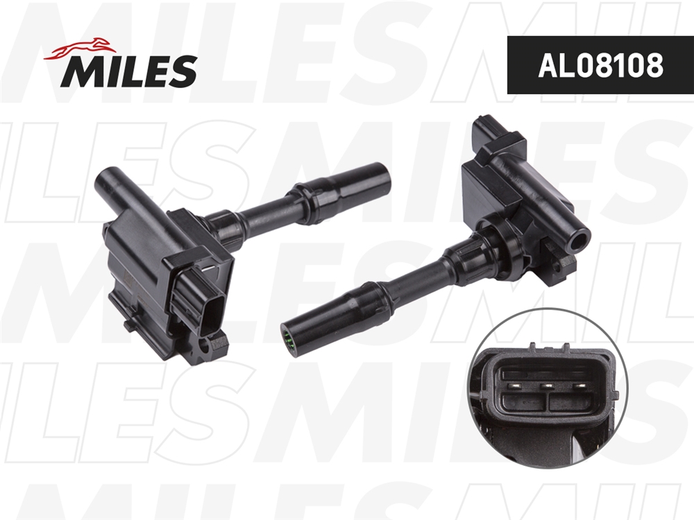 MILES AL08108 Катушка зажигания SUZUKI BALENO/LIANA