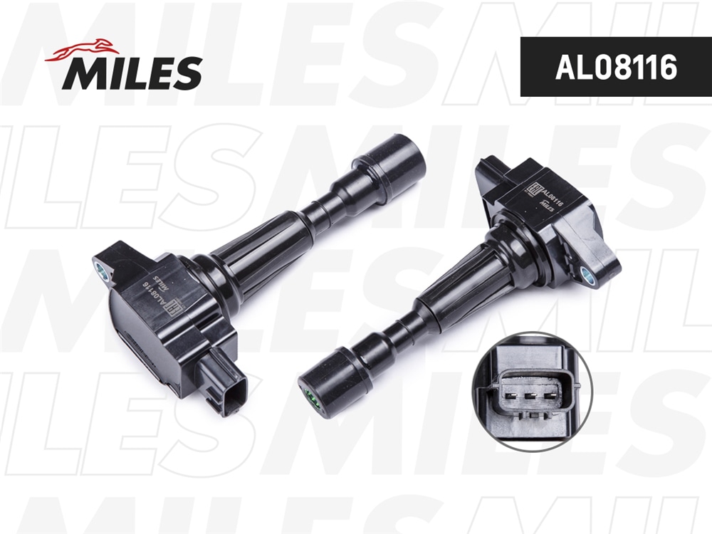 MILES AL08116 Катушка зажигания MAZDA 2/3