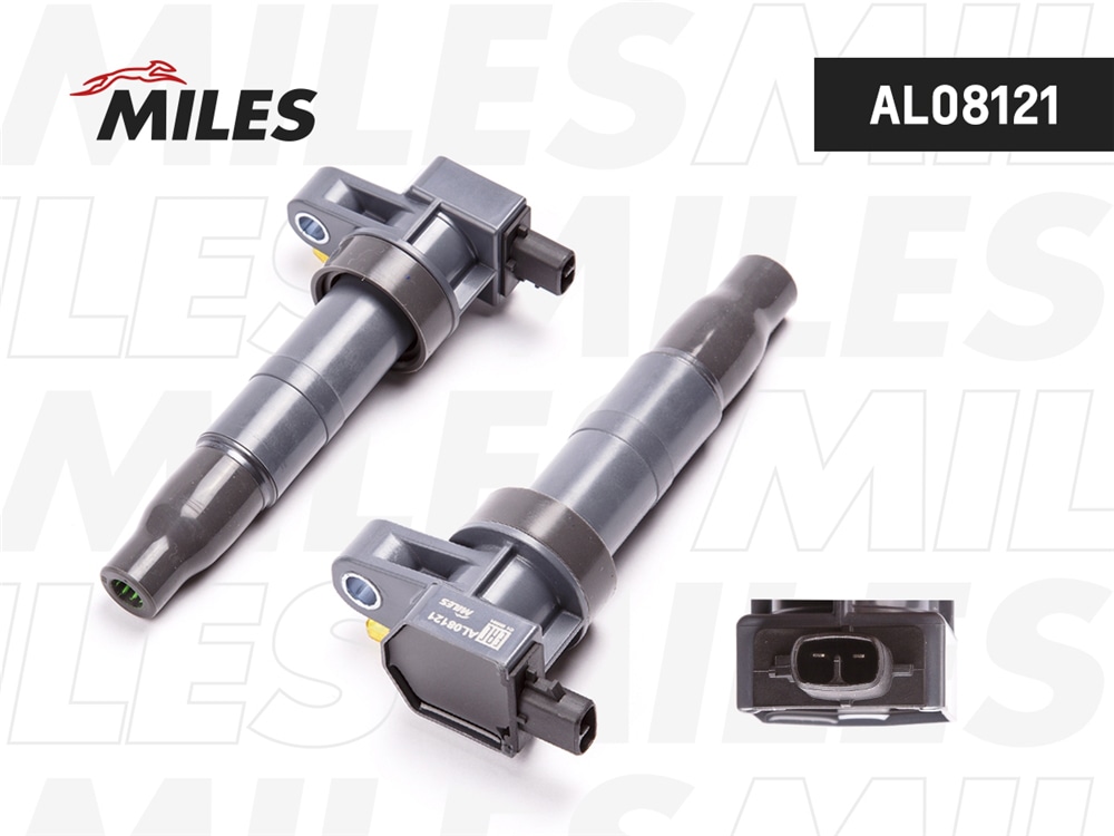 MILES AL08121 Катушка зажигания HYUNDAI SONATA NF 04-/IX55/KIASORENTO 06-/MAGENTIS/OPITIMA 06-