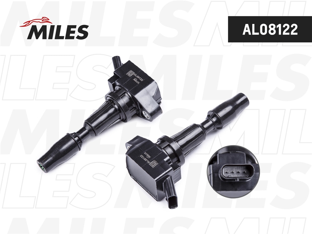MILES AL08122 Катушка зажигания KIA SPORTAGE(QL)/TUCSON(TL) (HELLA 5DA 358 057-711) AL08122