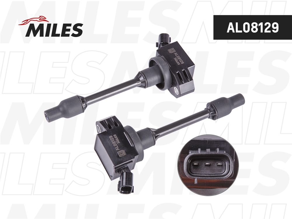 MILES AL08129 Катушка зажигания TOYOTA RAV4 (19-) 2.0i/2.5i