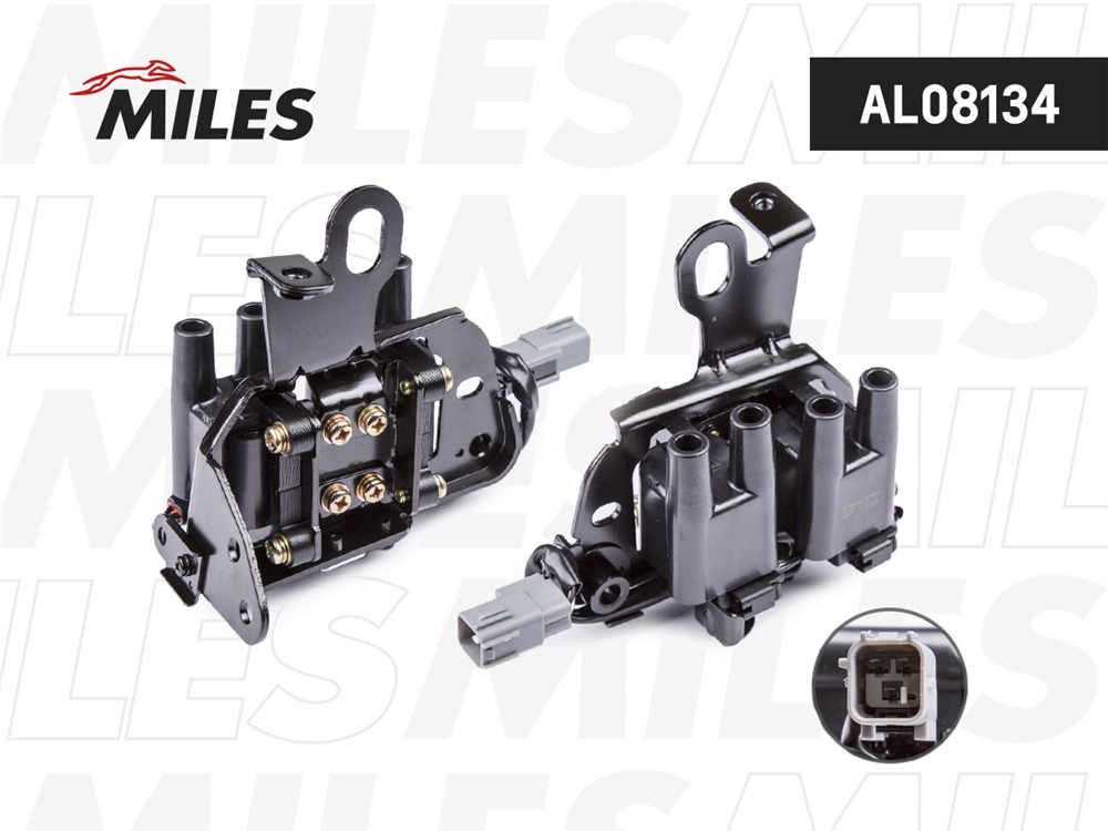 MILES AL08134 Катушка зажигания HYUNDAI ELANTRA/MATRIX/TUCSON