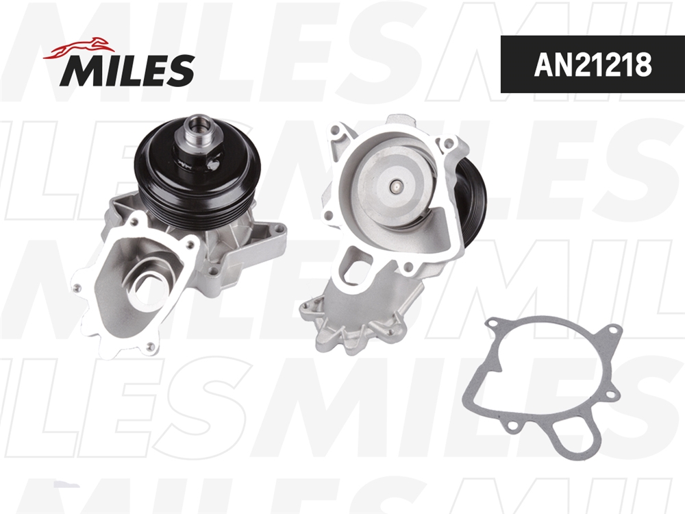 MILES AN21218 Насос водяной BMW E46/E60/E65/X5 (E53) 2.0D/3.0D