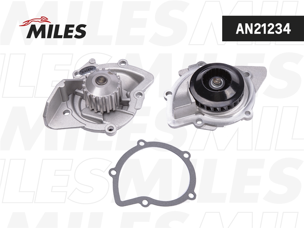 MILES AN21234 Насос водяной FORD/PEUGEOT/CITROEN/FIAT 2.0D 07-