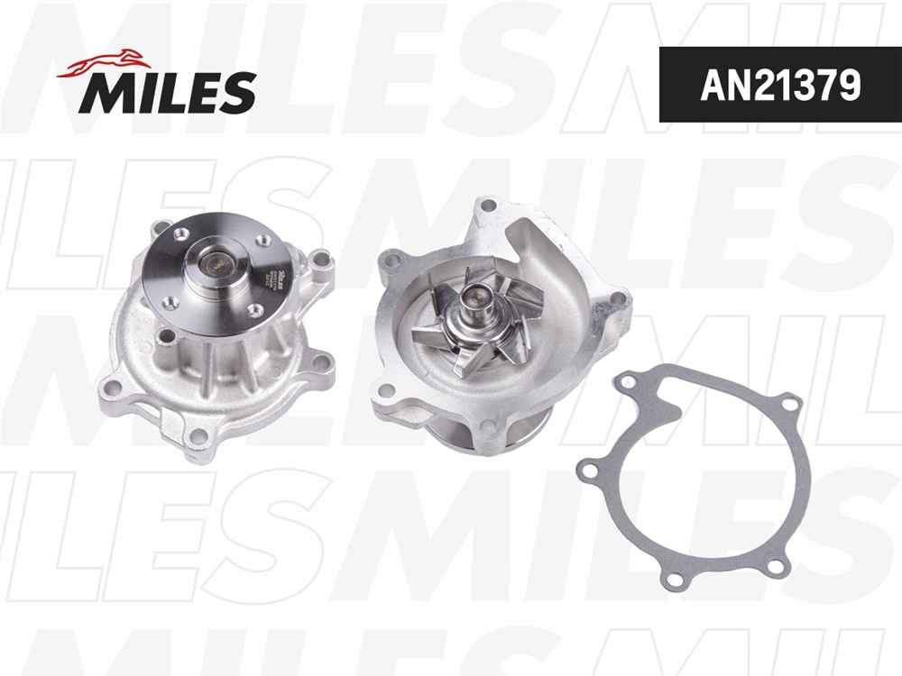 MILES AN21379 Насос водяной TOYOTA YARIS 1.0 99-