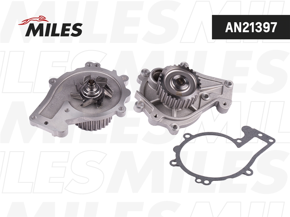 MILES AN21397 Насос водяной Chery Tiggo (13-)/Fora (06-) 1.6i/1.8i  AN21397