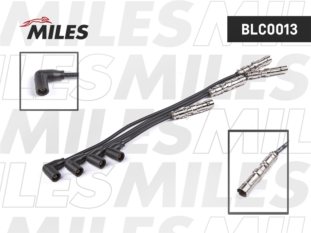 MILES BLC0013 Провода зажигания высоковольтные AUDI A3/G4 1.6 BLC0013