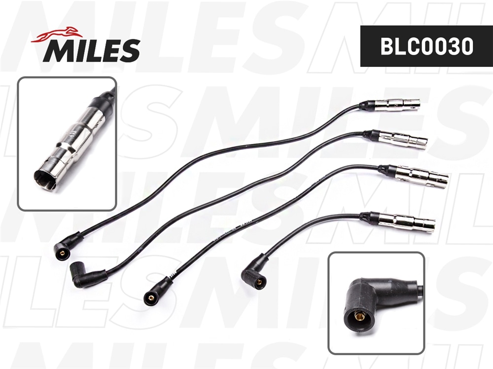 MILES BLC0030 Провода зажигания высоковольтные AUDI A4/PASSAT 1.6 95-00 BLC0030