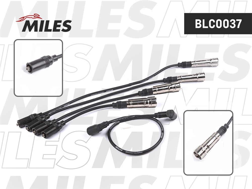 MILES BLC0037 Высоковольтные провода зажигания VW GOLF III/PASSAT 1.6-1.8