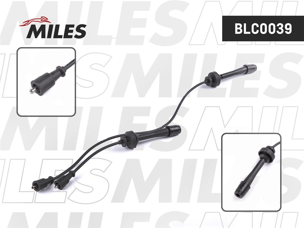 MILES BLC0039 Провода зажигания высоковольтные MAZDA MVP 2.0 99- 02/PRIMACY 1.8i 99- BLC0039