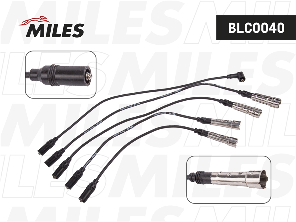 MILES BLC0040 Высоковольтные провода зажигания VW Passat 1.8/2.0 90>