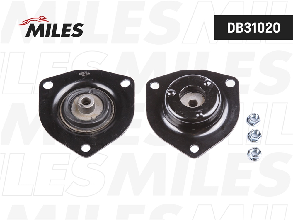 MILES DB31020 Опора амортизатора NISSAN MAXIMA 00-03/PRIMERA(P12) 1.6-2.2D 02- пер.