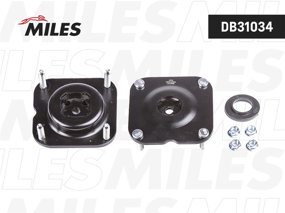 MILES DB31034 Опора амортизатора передняя (с подшипником) MAZDA 626 GF 1.8-2.0 97-02/MPV LW 2.0-3.0 99-06 DB31034