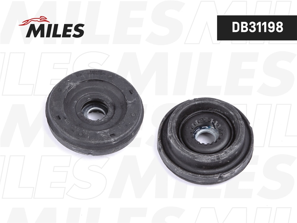 MILES DB31198 Опора амортизатора CHEVROLET AVEO/ DAEWOO KALOS пер. (с подшипником)
