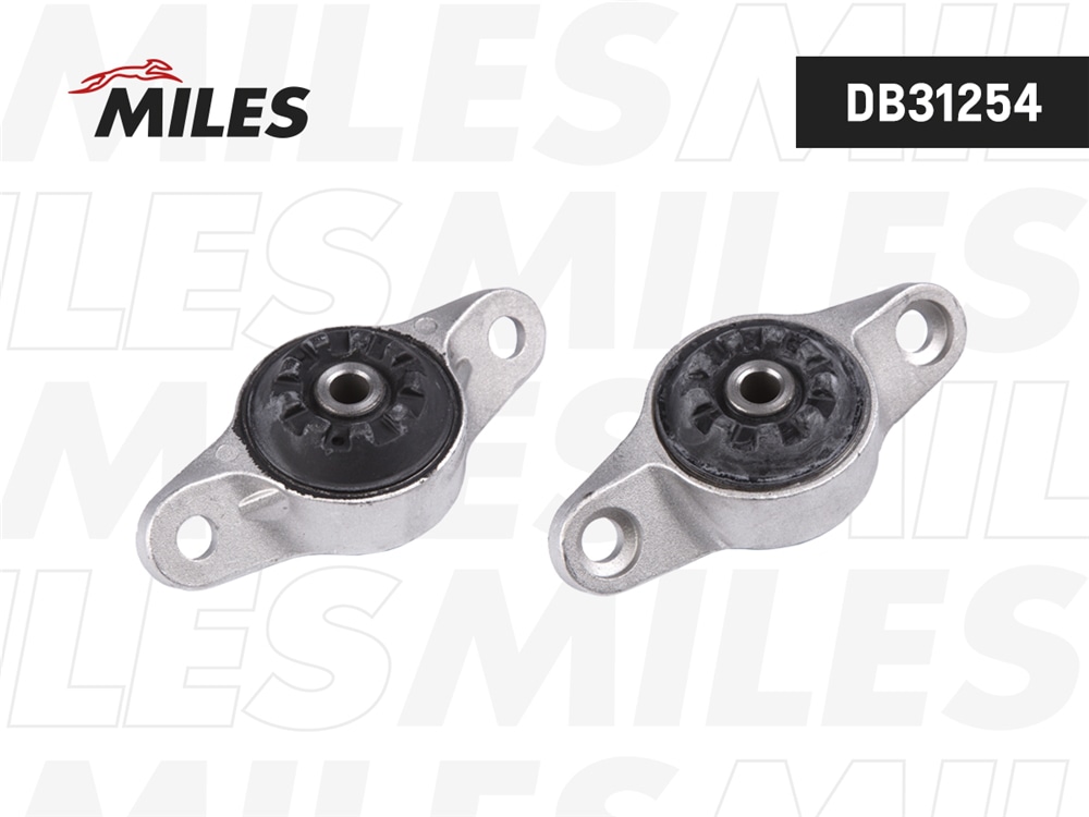 MILES DB31254 Опора амортизатора HYUNDAI SOLARIS 17-/KIA RIO 17- зад.