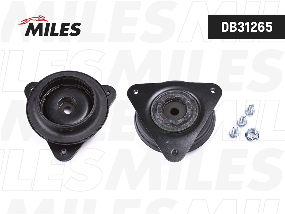 MILES DB31265 Опора амортизатора NISSAN QASHQAI/X-TRAIL 14- пер. (с подшипником)