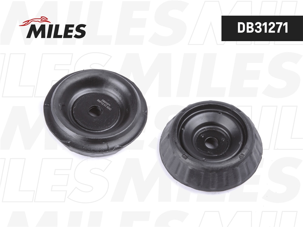 MILES DB31271 Опора амортизатора HYUNDAI SOLARIS 17-/KIA RIO 17- пер.